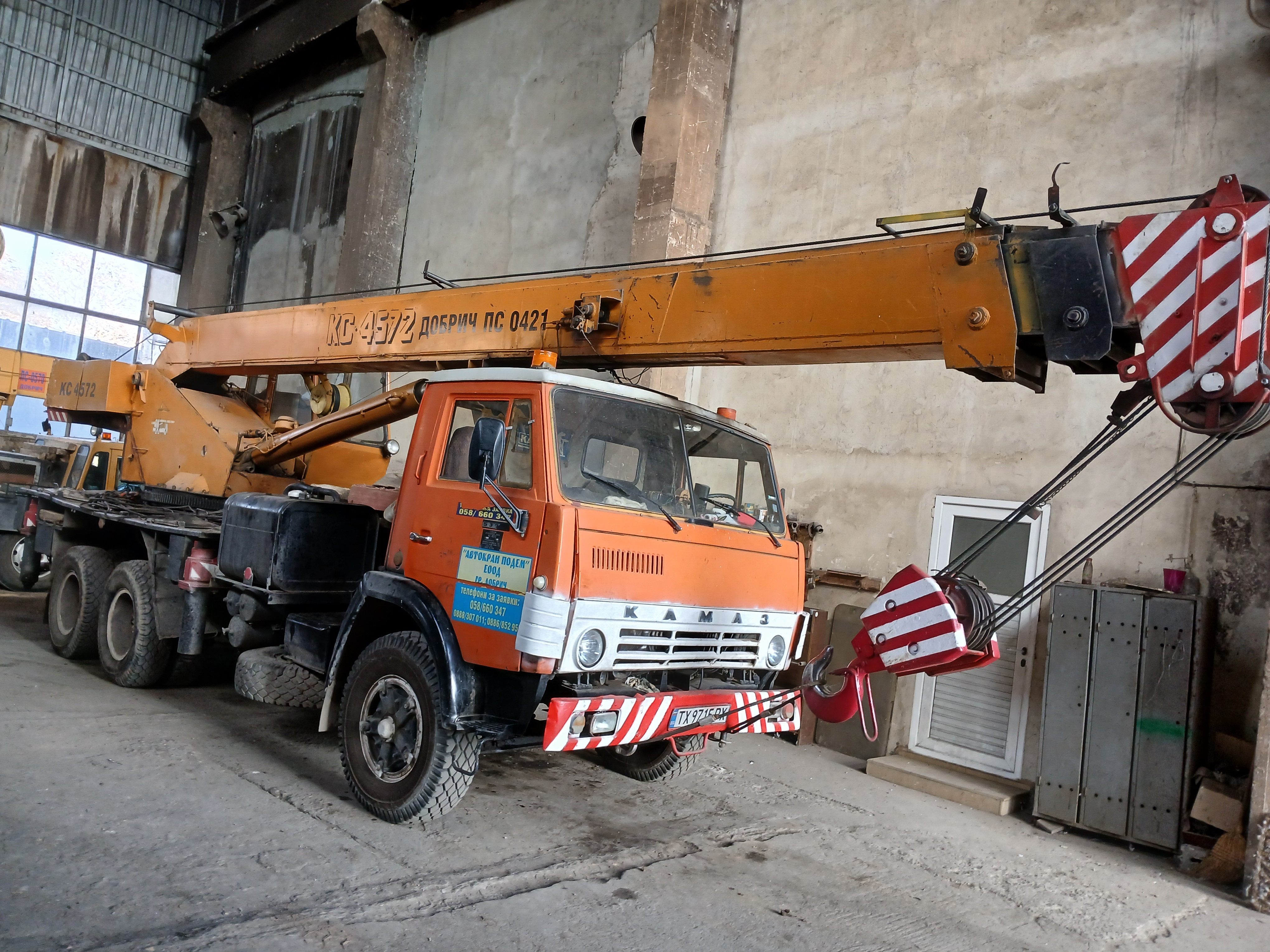 Автовишка при височинни работи