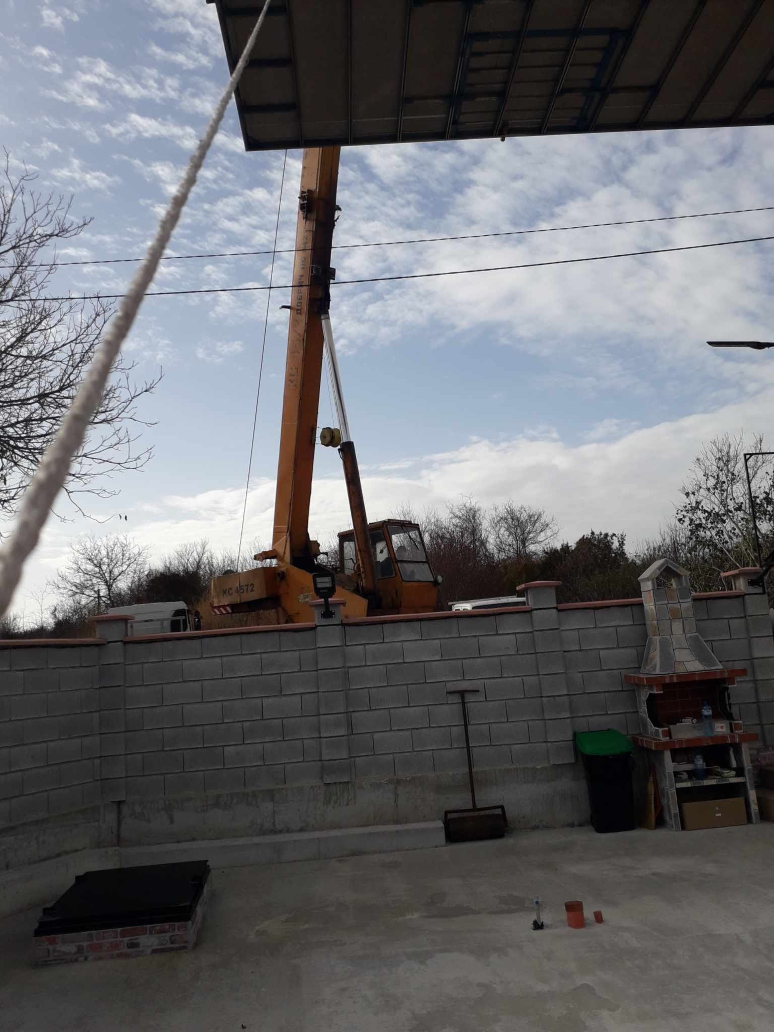 Услуги с автокран