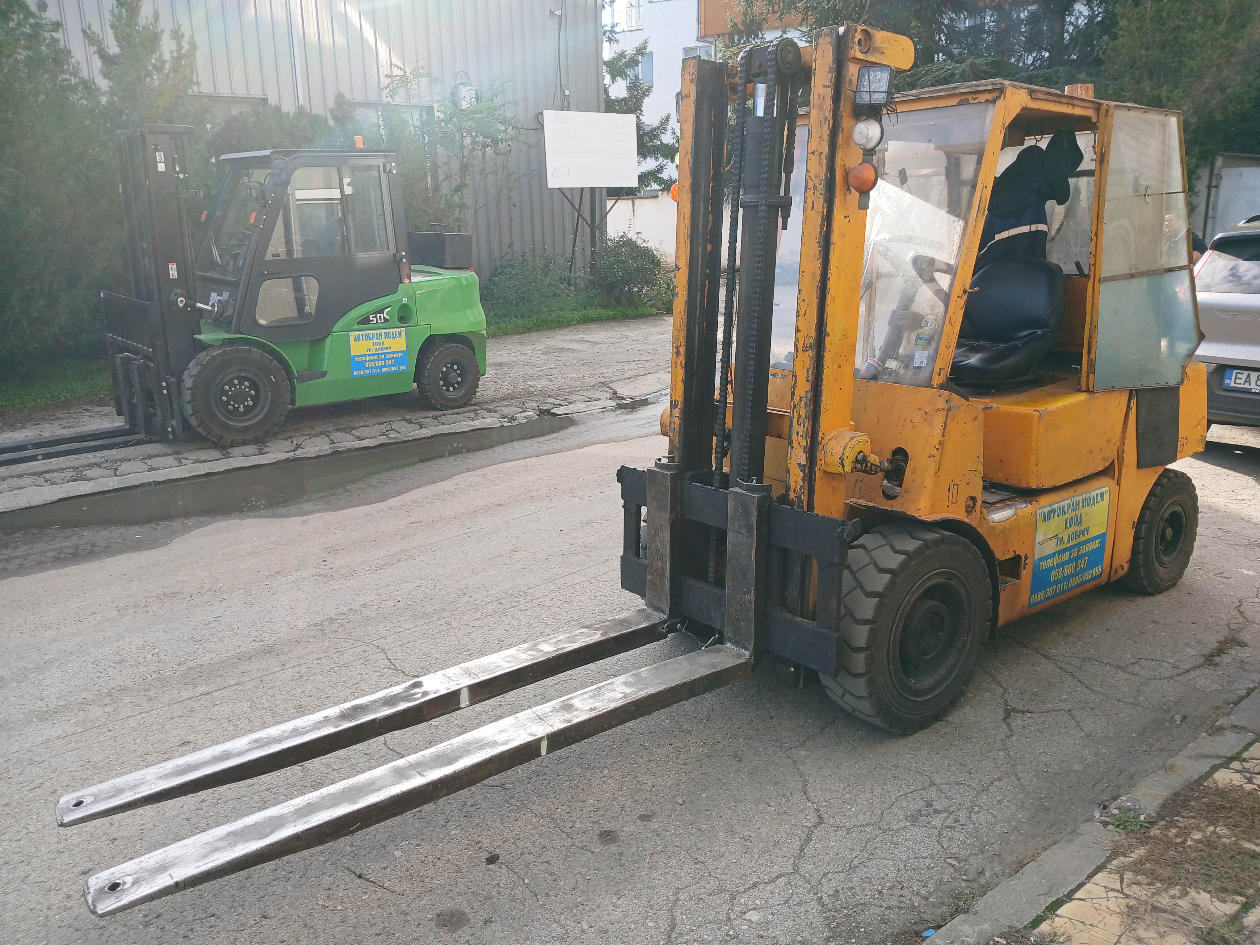 Услуги с мотокари